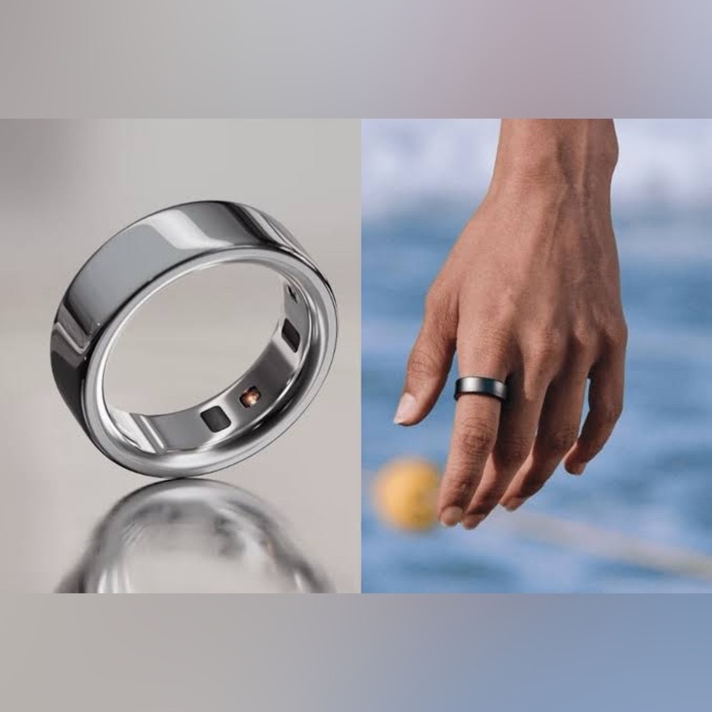 🆕 NIB Oura Ring 4 - silver - sz 7